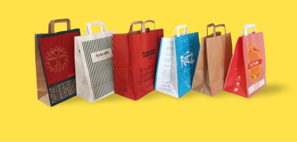 Kraft paper bags _carrier bags