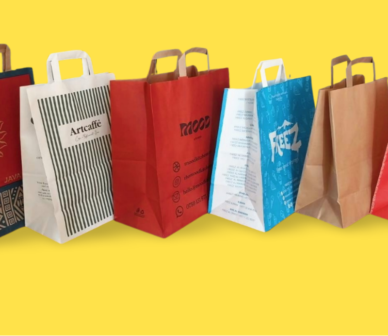 Kraft paper bags _carrier bags