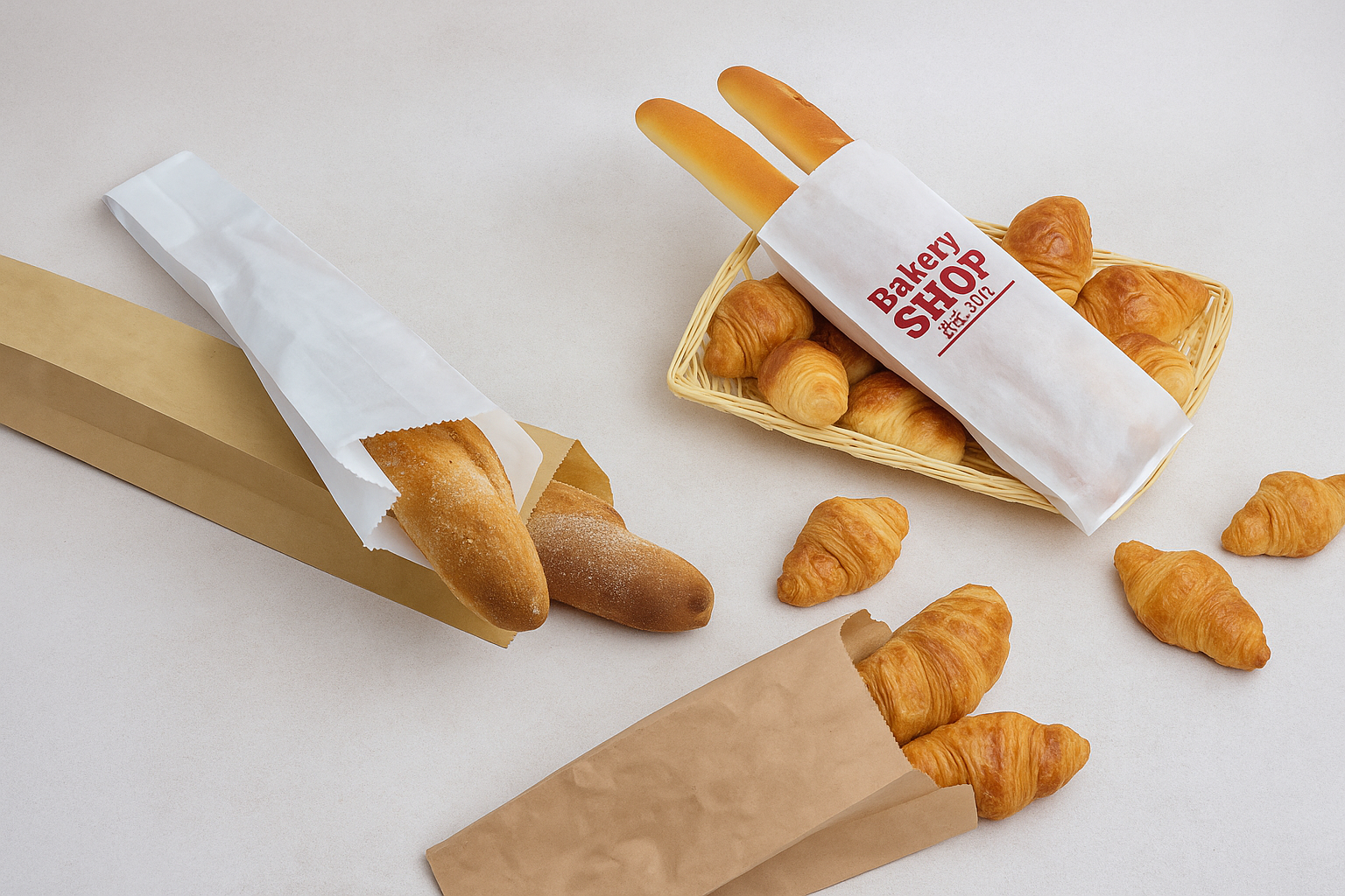 Kraft Paper Bread Bags That Keep Freshness and Build Your Brand